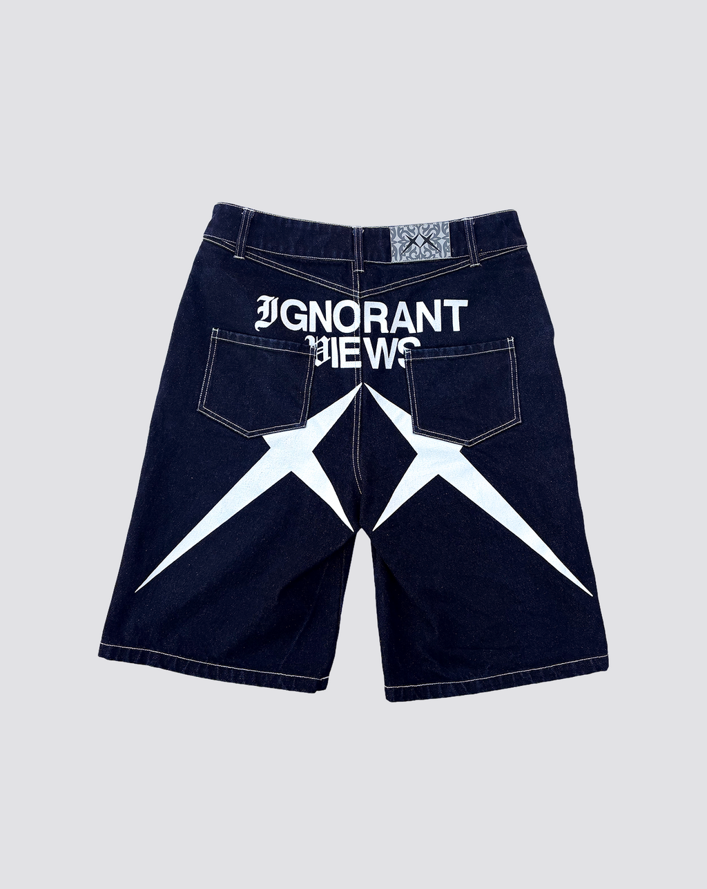 LOGO SHORT JEANS