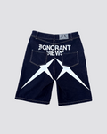 LOGO SHORT JEANS