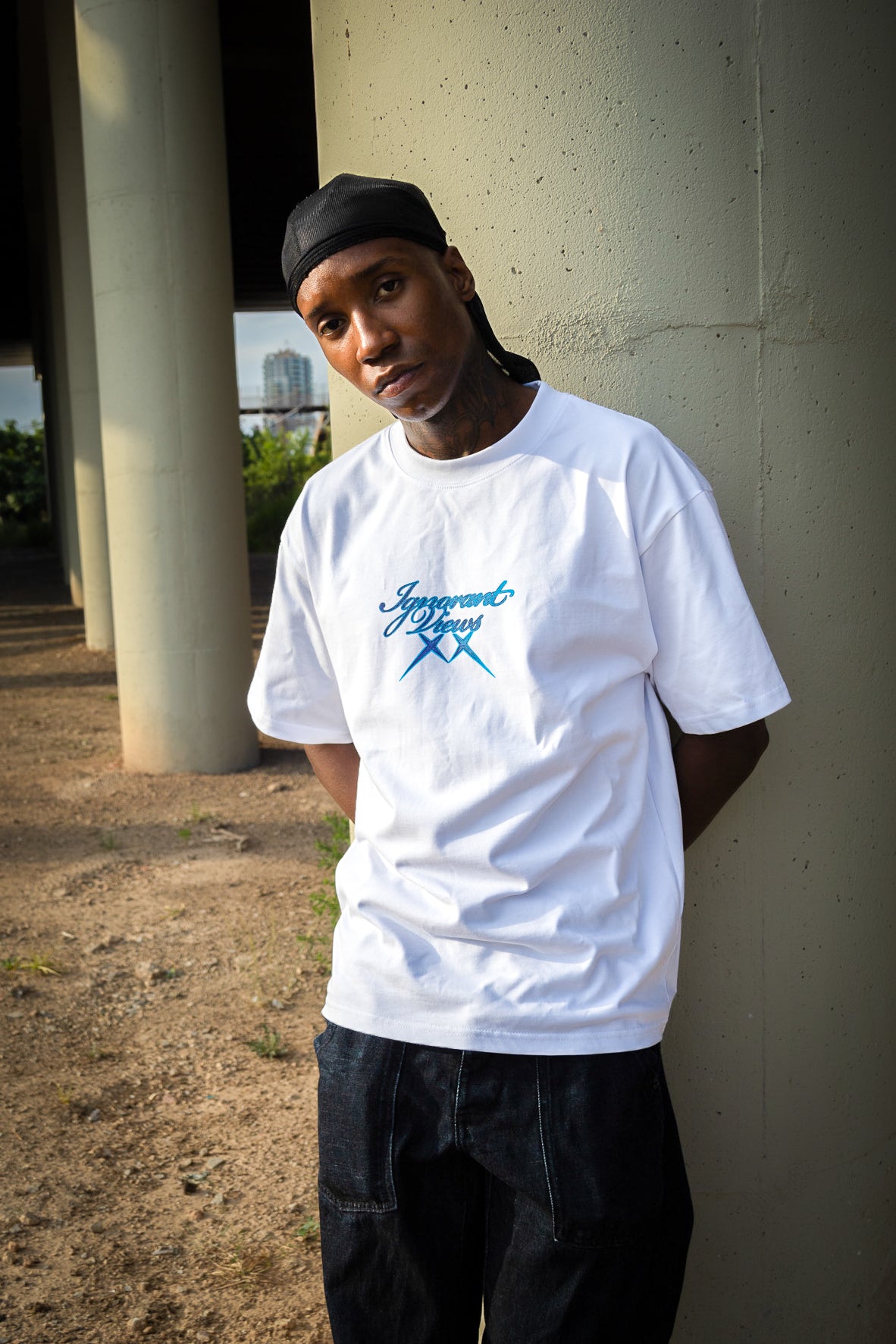 WHITE GOTHIC TEE
