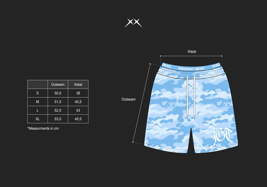 IGT CAMO SWIM SHORTS
